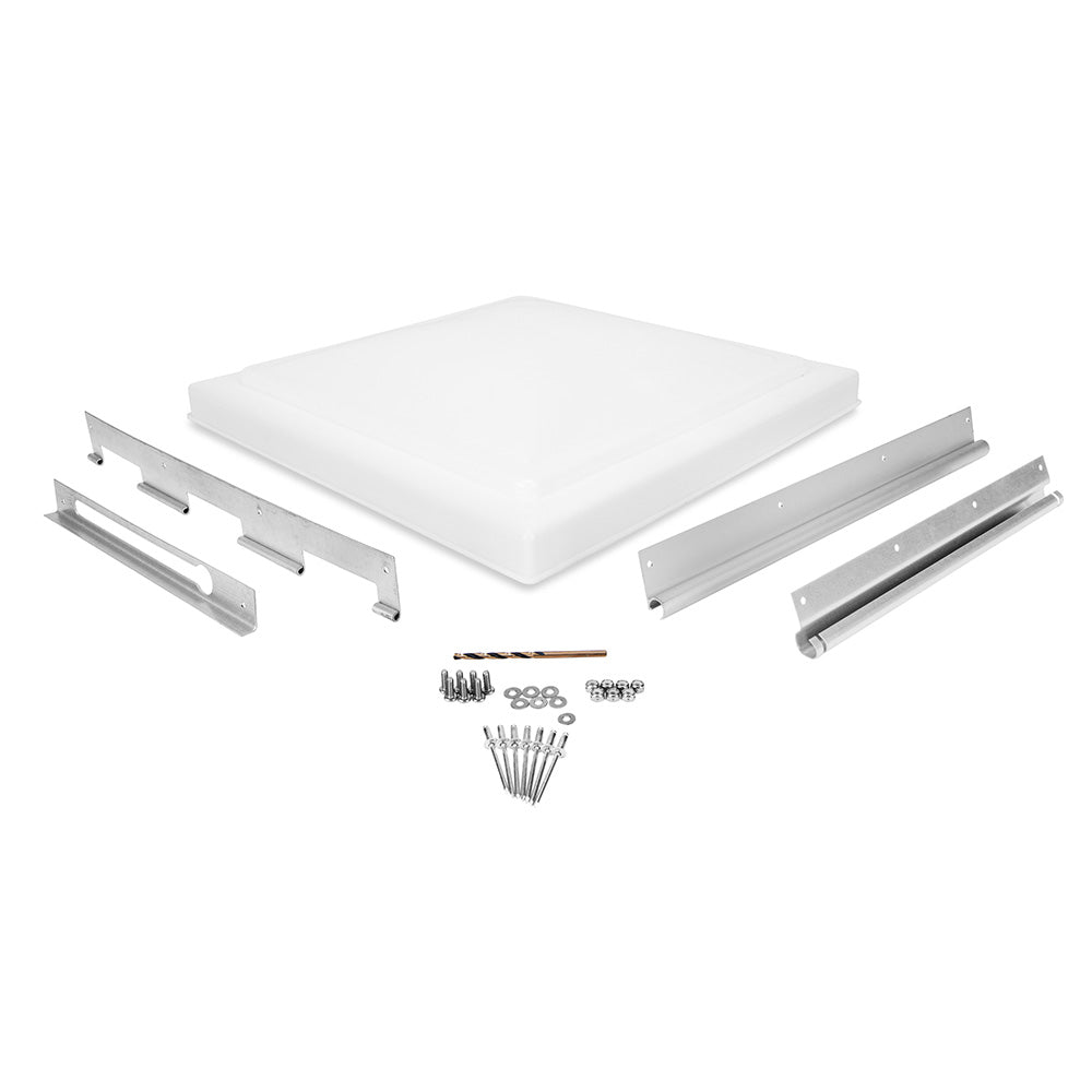Camco Universal RV Roof Vent Replacement Kit - Fits Standard 14" x 14" Vent Openings – product view 2