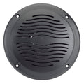 AquaVibe | Marine Water-Resistant 5" Dual Cone Speaker/Grill | Black