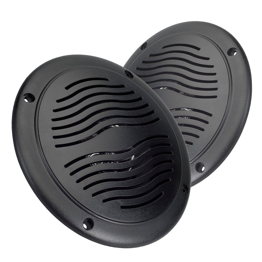 AquaVibe WR42B-Pair | Marine Water-Resistant 5" Dual Cone Speaker w/ Grills