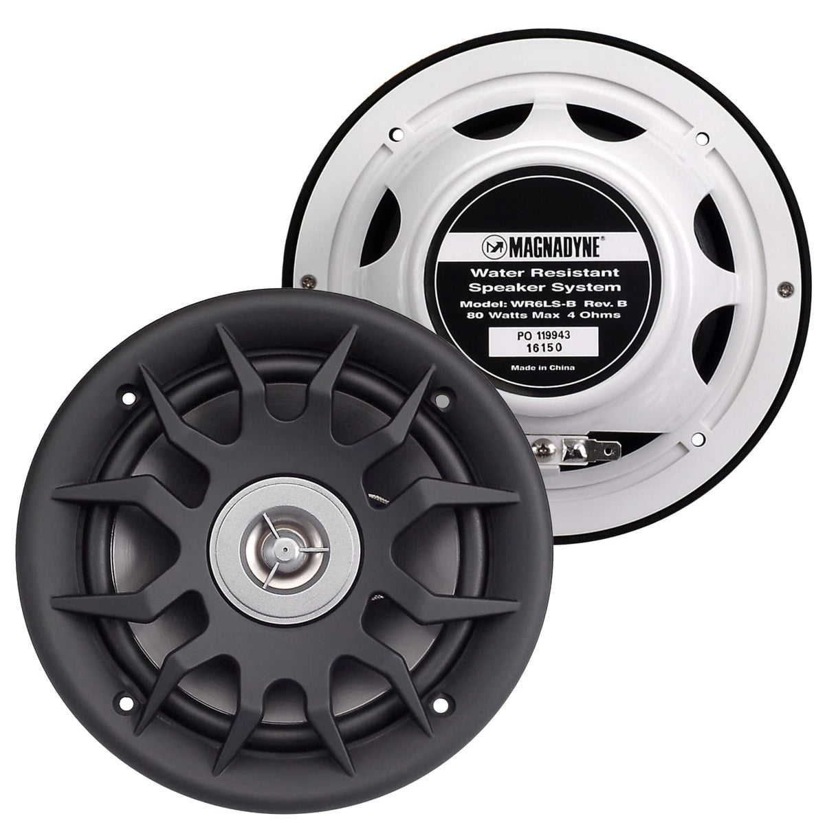 AquaVibe WR6LS-PAIR| 6.5" Water-Resistant 2-Way Speakers | Sold as a Pair