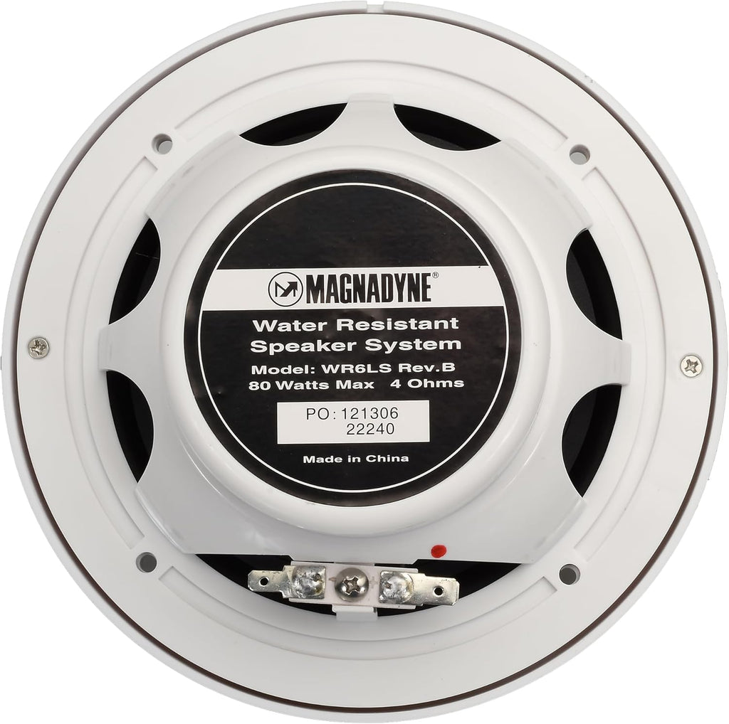 AquaVibe WR6LS-PAIR| 6.5" Water-Resistant 2-Way Speakers | Sold as a Pair