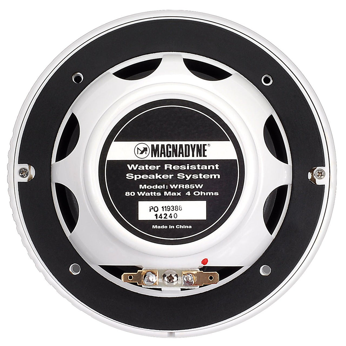 AquaVibe WR85W-PAIR | Marine Water-Resistant 6 1/2" 2-Way Speakers | Sold as a Pair
