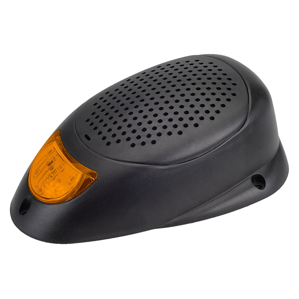 Linear Series | Water Resistant 3" Surface Mount LED Satellite Speaker | Blue, White or Amber