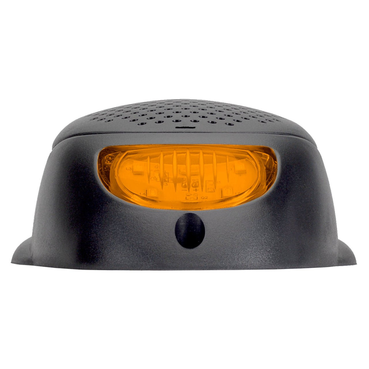 Linear Series LS2 | Water Resistant 3" Surface Mount LED Satellite Speakers (Blue, White or Amber) | Sold as a Pair