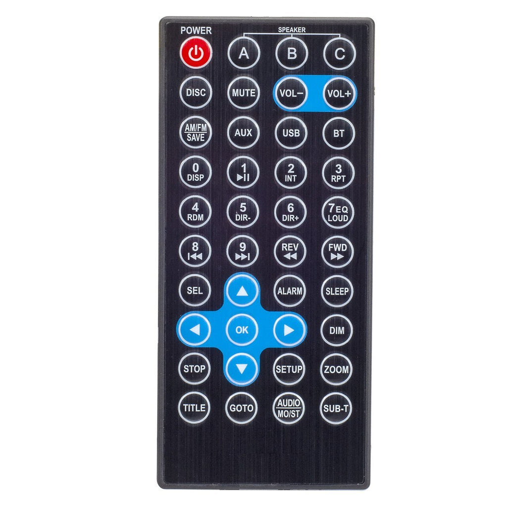 Linear Series RV6400S | Wall Mount Touch Screen Single Din AM/FM/BT/3-Zone Receiver
