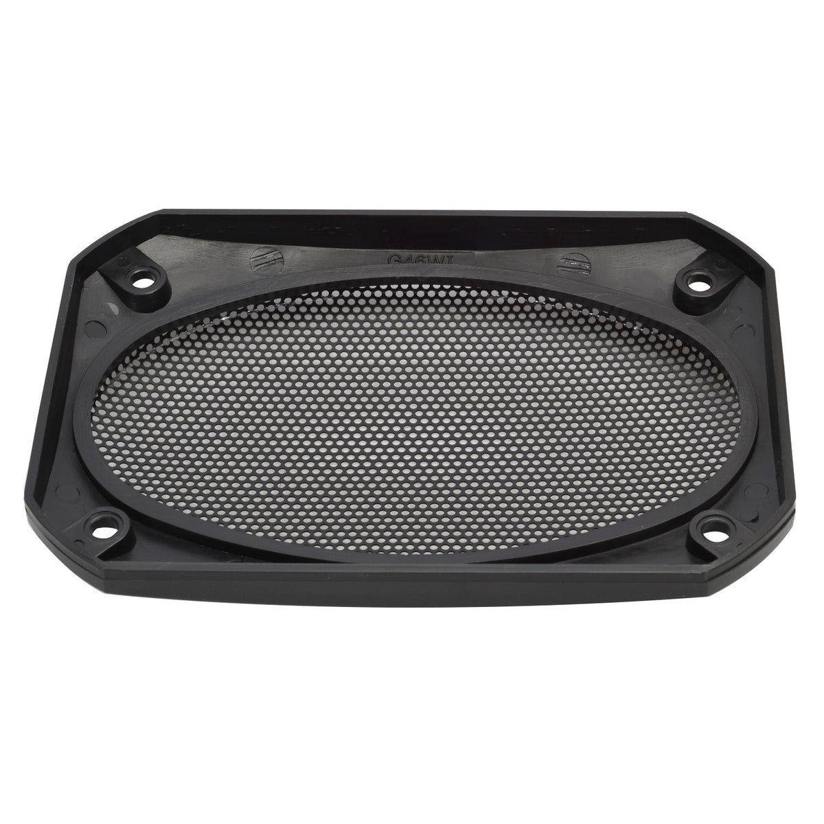 Magnadyne G46WI-PR | 4" x 6" Satin Finish Speaker Grills | Black Metal Mesh - Pair