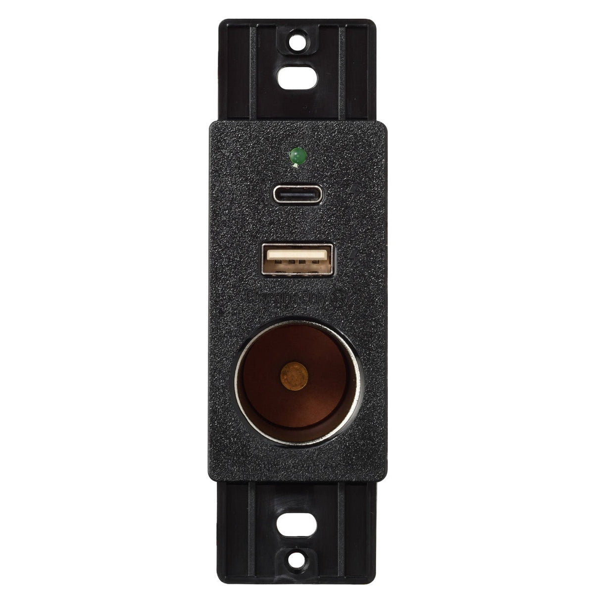 Magnadyne| Wall Mount Charging Center – 12V Accessory Socket with USB-A & USB-C| Plate Not Included