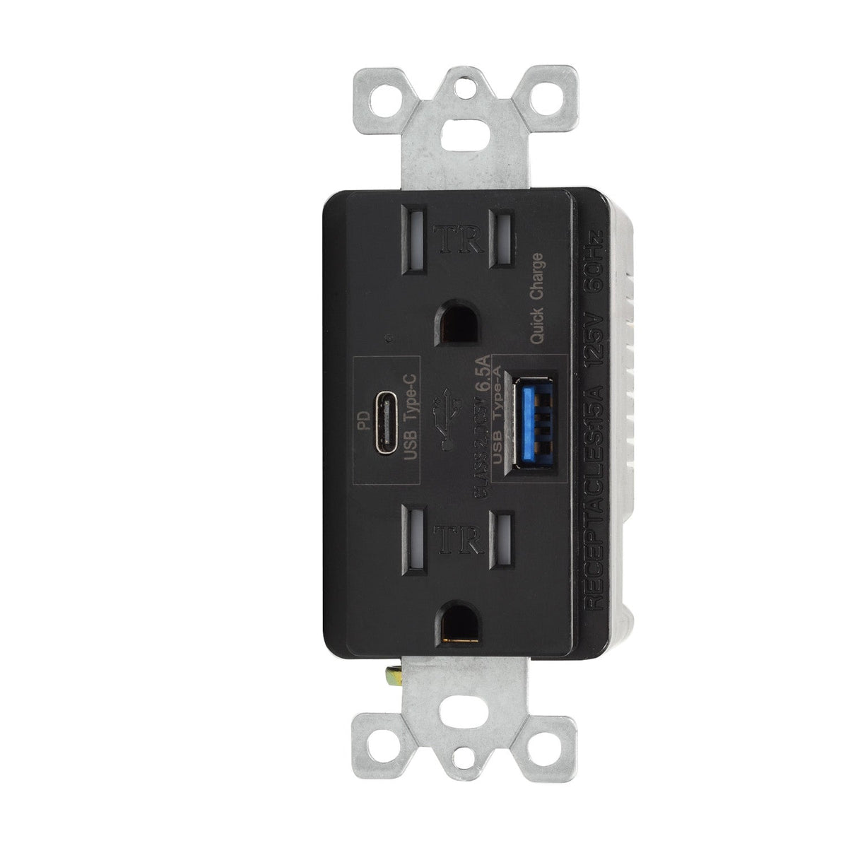 Magnadyne WC-601 | Dual Port USB Charger - Tamper Resistant AC Outlet