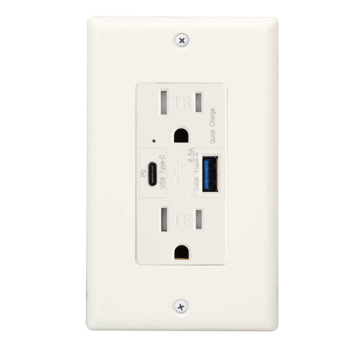 Magnadyne WC-601 | Dual Port USB Charger - Tamper Resistant AC Outlet