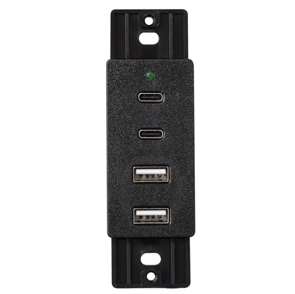 Magnadyne | Wall Mount Dual USB A & C Charger | 4 Ports