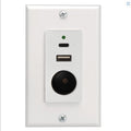 Magnadyne WCP-12VAC | Wall Mount Charger w/ 12V VPA Socket, USB A/C & Wall Plate