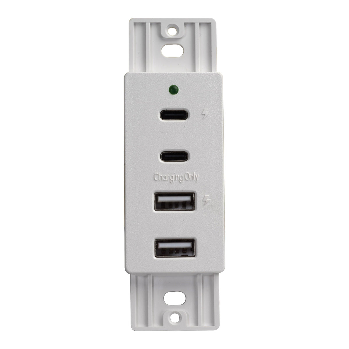 Magnadyne | Wall Mount Dual USB A & C Charger | 4 Ports
