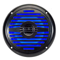 Magnadyne | 5.25" Water Resistant 2-Way Speaker with Blue LED Lights | Sold as a Single