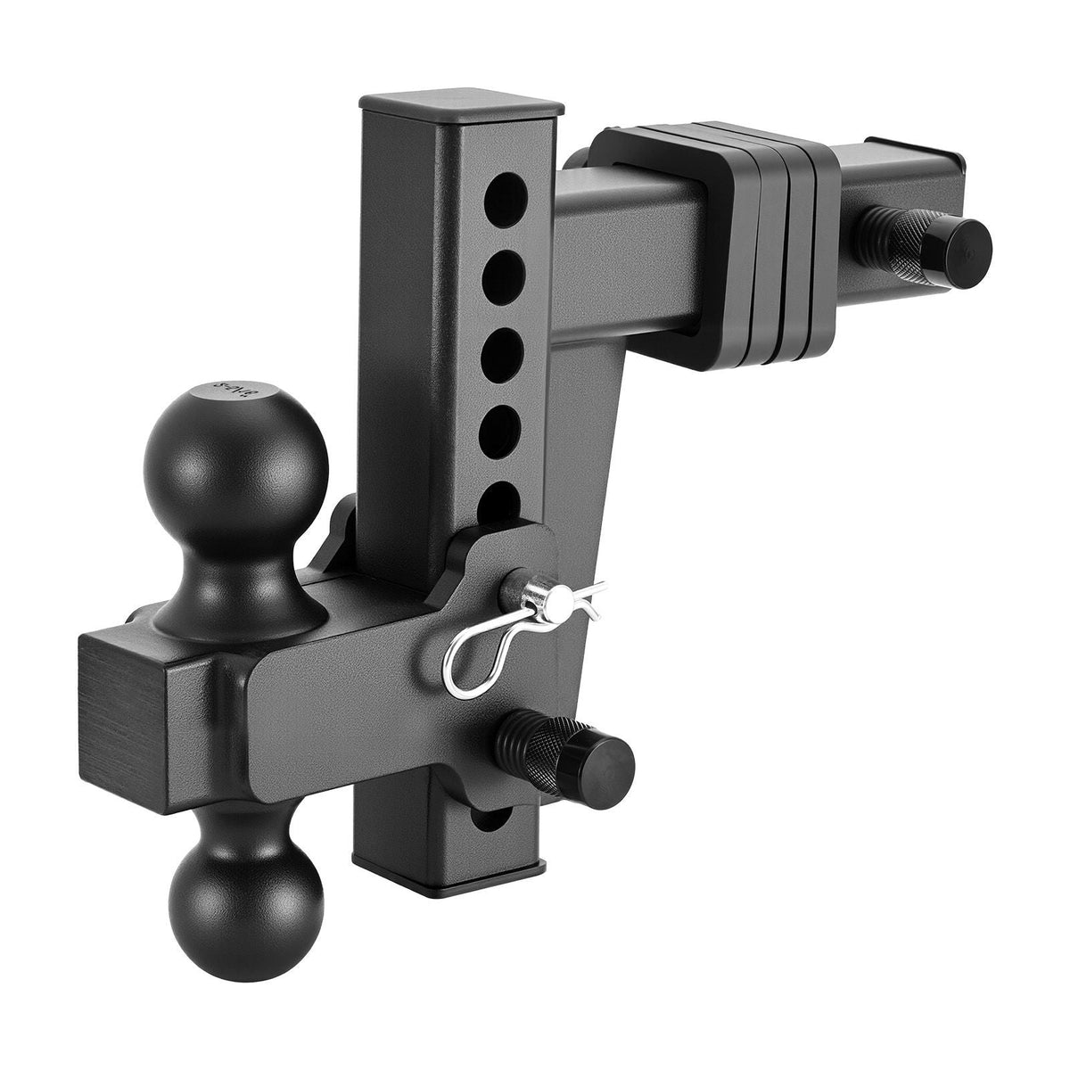 TrailForge heavy-duty adjustable trailer hitch, 15,000 lbs GTW
